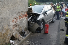 Verkehrsunfall auf der B54