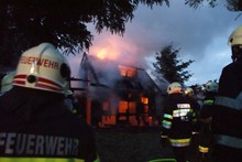 Brand in Lohngraben